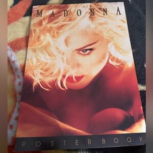 Madonna 1990 concert Tour Vibrant Poster Book